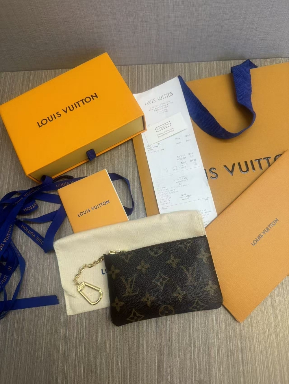 Louis Vuitton Monogram Key Pouch S